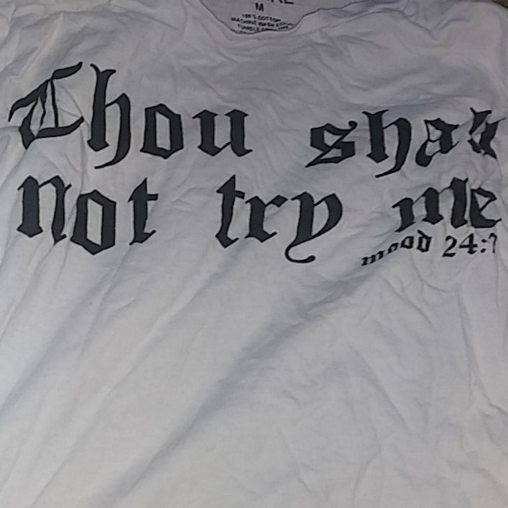 long long sleeve white tee